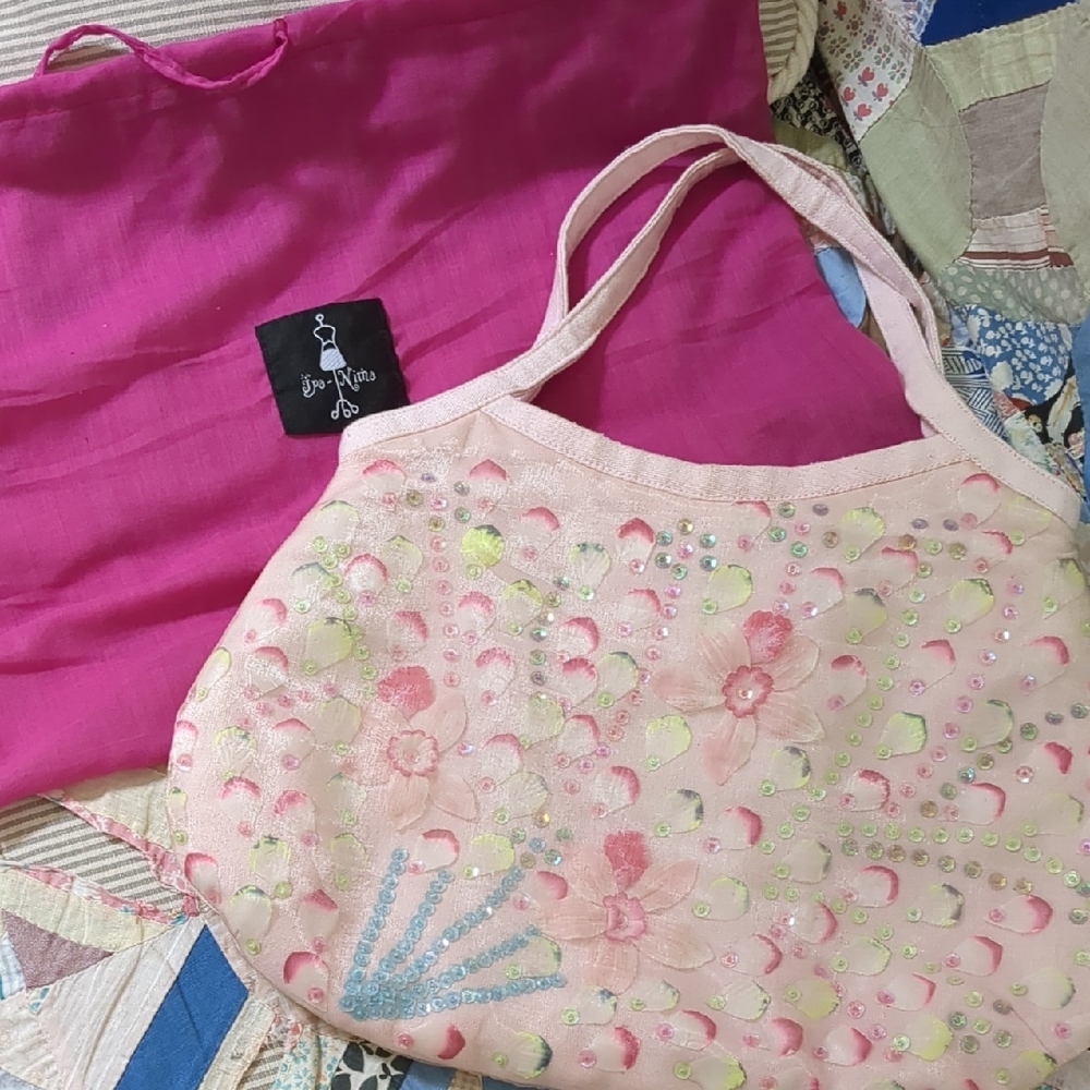 Ipa Nima Hand Made Vietnamese Floral Bag